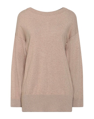 ALPHA STUDIO Sweater Beige 40% Recycled wool, 30% Viscose, 20% Polyamide, 10% Cashmere