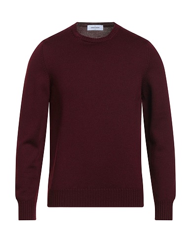 GRAN SASSO Jersey Burdeos 100% Lana Virgen