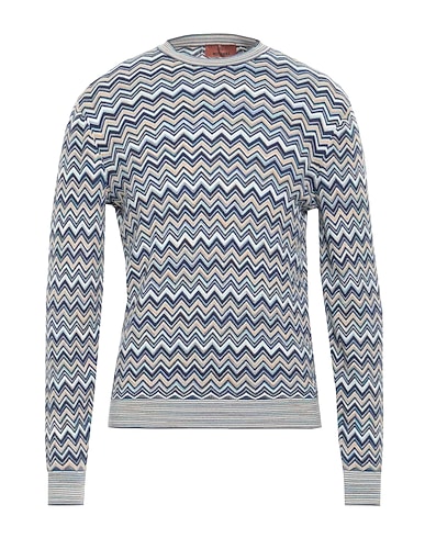 MISSONI Sweater Navy 56% Cotton, 31% Cashmere, 13% Silk