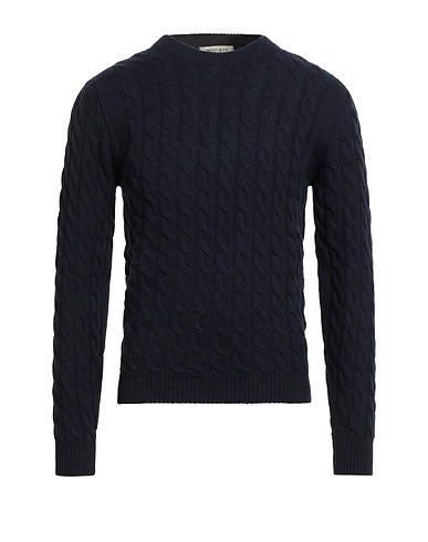 WOOL & CO Jumper Midnight blue 80% Wool, 20% Polyamide
