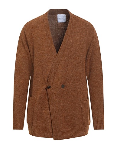 MARSĒM Cardigan Cammello 50% Poliacrilico, 25% Poliammide, 10% Lana, 10% Viscosa, 5% Elastan