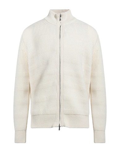 DRUMOHR Cardigan Ivory 100% Cashmere