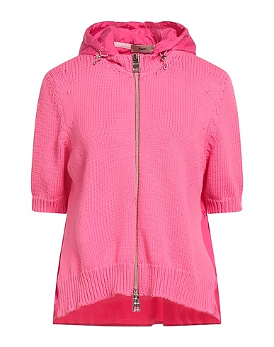 HERNO Cardigan Pink 67% Cotton, 33% Polyamide, Polyester