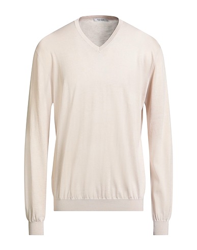 KANGRA Pullover Beige 60% Seide, 40% Baumwolle