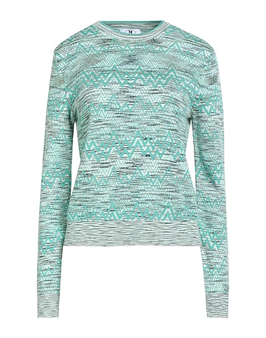 M MISSONI Sweater Turquoise 70% Cotton, 30% Viscose