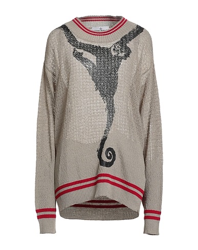 VIVIENNE WESTWOOD Jumper Taupe 61% Wool, 39% Polyamide