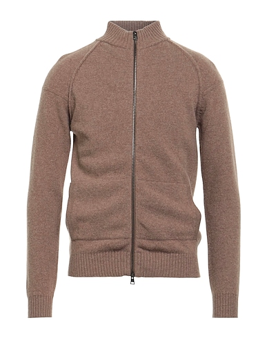 JEORDIE'S Cardigan Light brown 100% Merino Wool