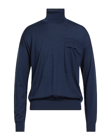 PAOLO RAGAZZINI Turtleneck Blue 100% Wool