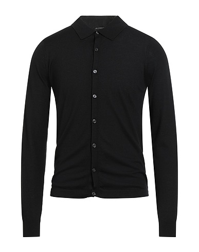 JEORDIE'S Ζακέτα Μαύρο 100% Μαλλί μερινός