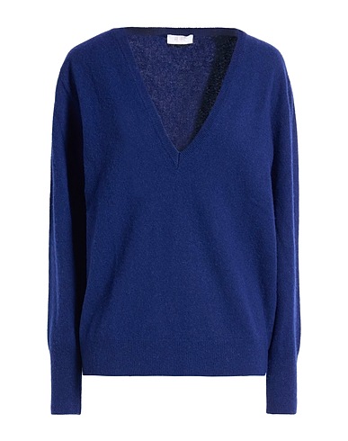 FILBEC Jumper Navy blue 40% Wool, 30% Viscose, 20% Polyamide, 10% Cashmere