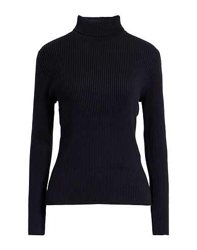LEVI'S Turtleneck Black 80% Cotton, 17% Polyamide, 3% Elastane