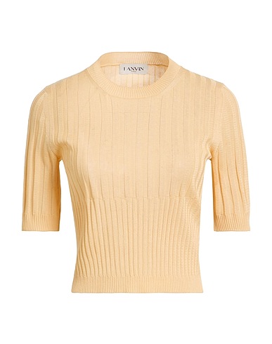 LANVIN Sweater Beige 100% Wool