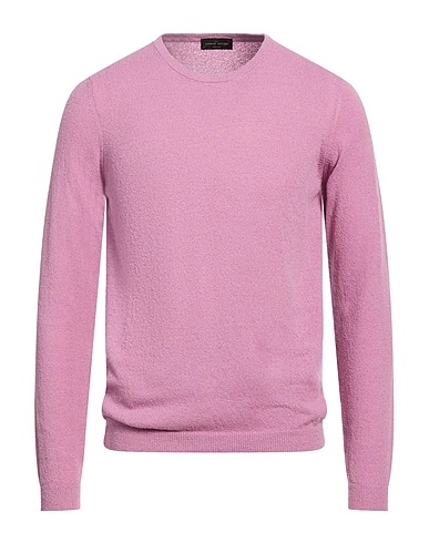ROBERTO COLLINA Jumper Antique rose 80% Cotton, 16% Nylon, 4% Elastane