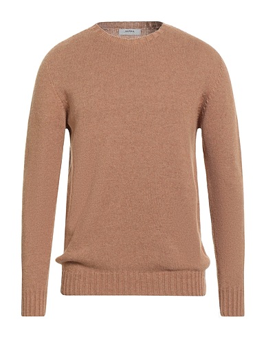 ALPHA STUDIO Sweater Camel 40% Recycled wool, 30% EcoVero™ viscose, 20% Recycled polyamide, 10% Recycled cashmere