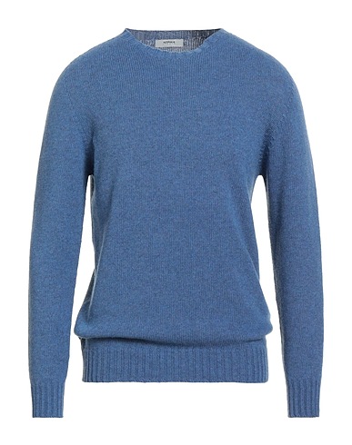 ALPHA STUDIO Sweater Slate blue 40% Recycled wool, 30% EcoVero™ viscose, 20% Recycled polyamide, 10% Recycled cashmere