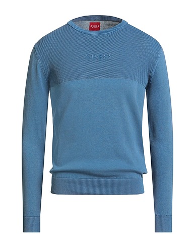 GUESS Jumper Azure 100% Cotton