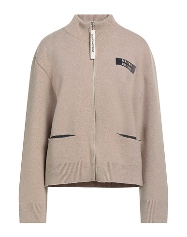 MAISON KITSUNÉ Cardigan Beige 92% Merino Wool, 8% Cashmere