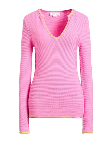 VICTORIA BECKHAM Sweater Pink 92% Cotton, 7% Polyamide, 1% Elastane
