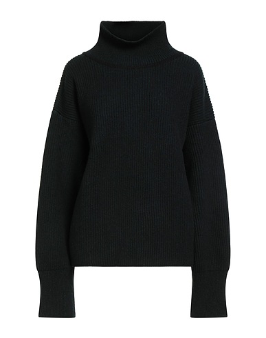MAISON KITSUNÉ Turtleneck Black 100% Lambswool