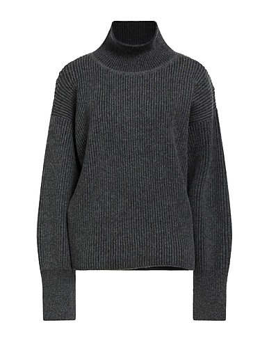 MAISON KITSUNÉ Col roulé Gris 100% Laine d’agneau