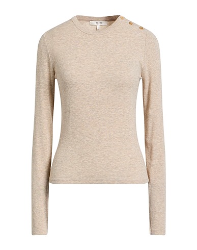 FRAME プルオーバー ベージュ レーヨン 96% / ポリウレタン 4%