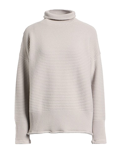 ELEVENTY Polo neck Light grey 45% Wool, 30% Viscose, 25% Cashmere