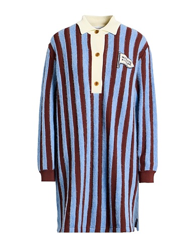 MAISON KITSUNÉ Jumper Light blue 45% Viscose, 31% Polyamide, 23% Baby alpaca wool, 1% Elastane