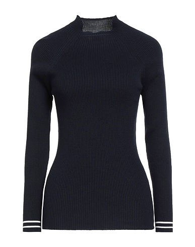MAISON KITSUNÉ Turtleneck Navy 100% Cotton