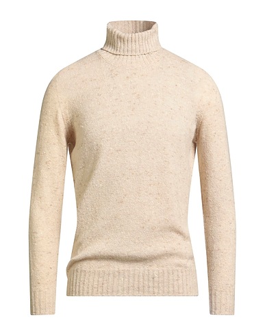 DRUMOHR Turtleneck Beige 68% Virgin Wool, 29% Cashmere, 3% Polyamide