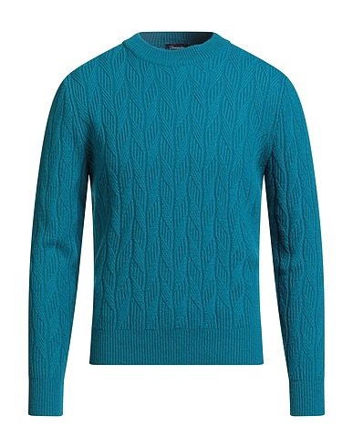 DRUMOHR Pullover Aquamarin 100% Merinowolle