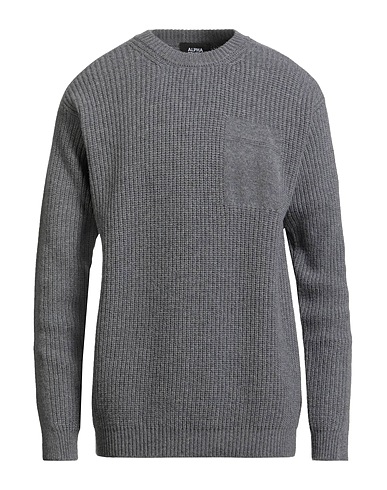 ALPHA STUDIO Sweater Grey 90% Wool, 10% Cashmere