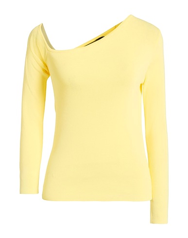 SEVENTY VENEZIA Jumper Pastel yellow 65% Viscose, 35% Polyamide