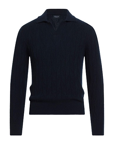 DRUMOHR Jumper Midnight blue 100% Lambswool