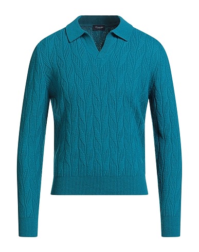DRUMOHR Свитер Бирюзовый 100% Шерсть ягненка