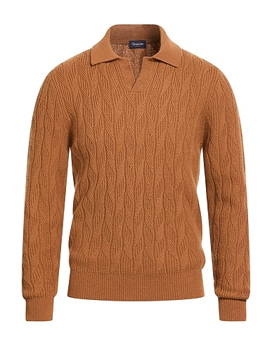 DRUMOHR Jumper Brown 100% Lambswool
