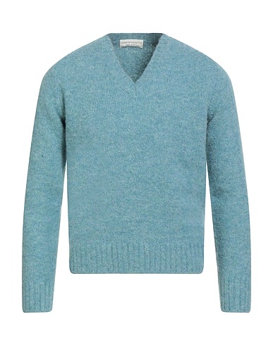 FILIPPO DE LAURENTIIS Jumper Sky blue 60% Alpaca wool, 25% Wool, 15% Polyamide