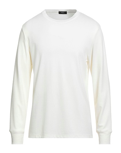 THEORY Pullover Avorio 72% Modal, 23% Poliestere riciclato, 5% Elastan