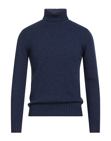 FILIPPO DE LAURENTIIS Polo neck BLU NAVY 100% Cashmere