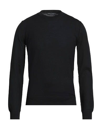 DOLCE&GABBANA Jumper Black 100% Virgin Wool