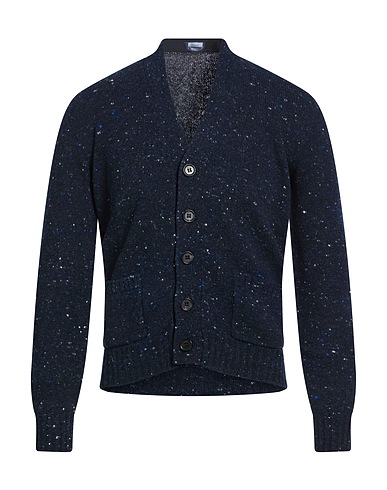 DRUMOHR Cardigan Midnight blue 68% Virgin Wool, 29% Cashmere, 3% Polyamide