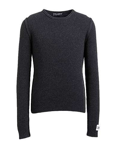 DOLCE&GABBANA Sweater Charcoal 80% Wool, 20% Polyamide