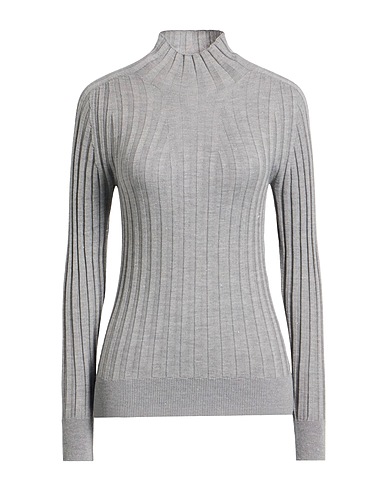 PESERICO Turtleneck Grey 78% Virgin Wool, 21% Viscose, 1% Polyester