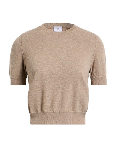 CRUNA Pullover Maulwurfsgrau 100% Super 100s Wolle