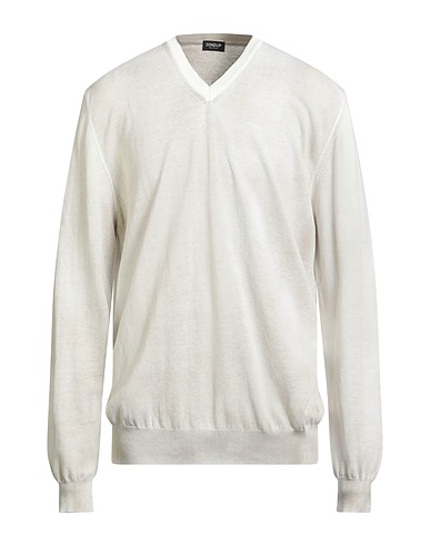 DONDUP Sweater Light grey 100% Cotton