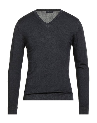 DANIELE FIESOLI Sweater Charcoal 100% Merino Wool