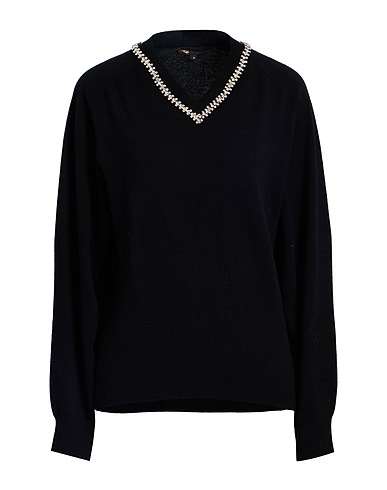 MAJE Sweater Black 90% Wool, 10% Cashmere