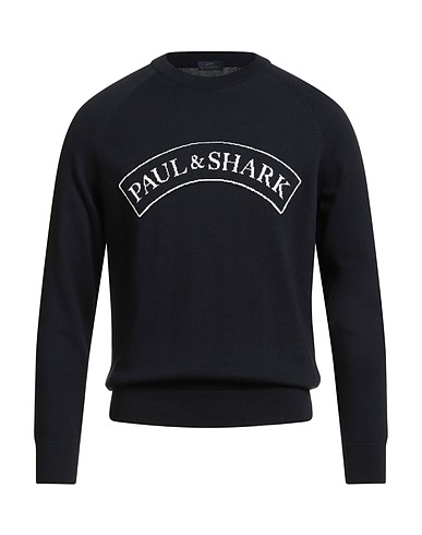 PAUL & SHARK Jumper Midnight blue 100% Cotton