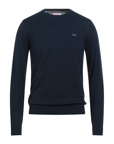 SUN 68 Pullover Nachtblau 100% Baumwolle