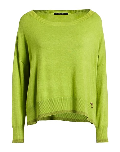 GAUDÌ Jumper JEANS Light green 70% Viscose, 28% Polyamide, 2% Polyester