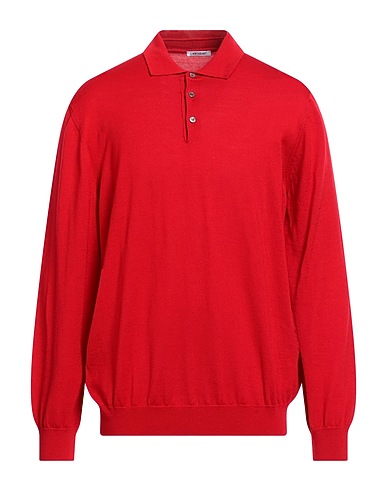 GIOFERRARI Pullover Rosso 100% Lana Merino